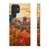 An Urban Autumn Overlook - Impact Resistant Phone Case Samsung Galaxy S22 Ultra Matte